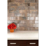 Marza Rust 4X12 Glossy Tile