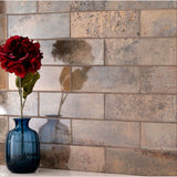 Marza Rust 4X12 Glossy Tile