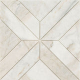 MSI 12x12 Arabescato Venato White Argyle Honed
