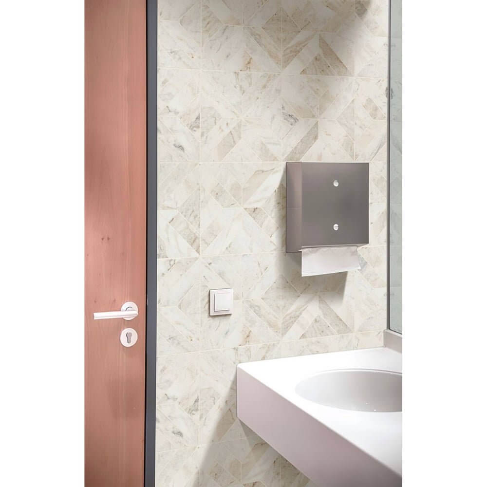 MSI 12x12 Arabescato Venato White Argyle Honed
