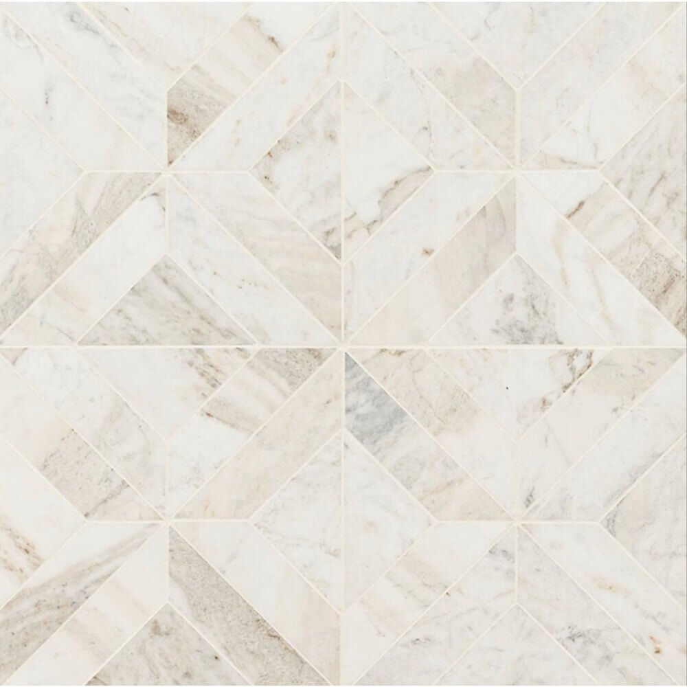 MSI 12x12 Arabescato Venato White Argyle Honed