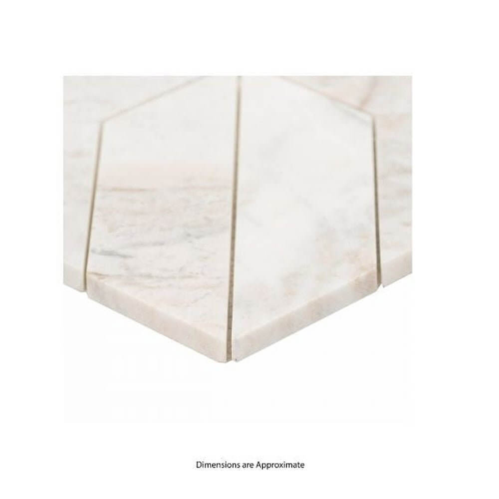MSI 12x12 Arabescato Venato White Argyle Honed