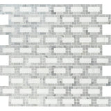 MSI 12x12 Bianco Dolomite Lynx Polished Marble Mosaic