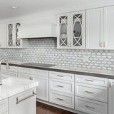 MSI 12x12 Bianco Dolomite Lynx Polished Marble Mosaic