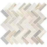 MSI 1x3 Angora Herringbone Polished
