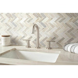 MSI 1x3 Angora Herringbone Polished