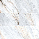 MSI 4x12 Capri Blue Honed Marble Tile