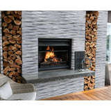 MSI 6x18 Cosmic Gray 3D Wave Stacked Stone Corner Piece