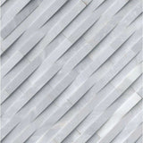 MSI 6x24 Cosmic Gray 3D Wave Stacked Stone