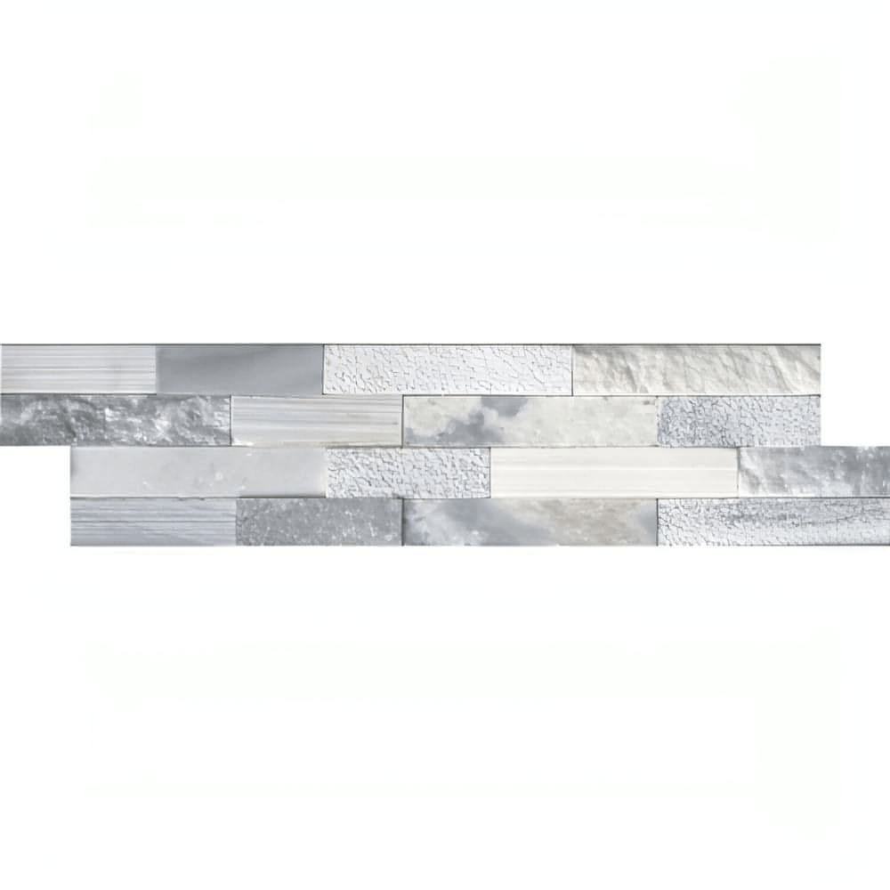 MSI Alaska Gray 6X24 Multi finish Ledger Panel