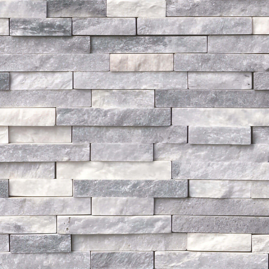 MSI Alaska Gray Split Face 12 in. x 12 in. x 10 mm Textured Mosaic