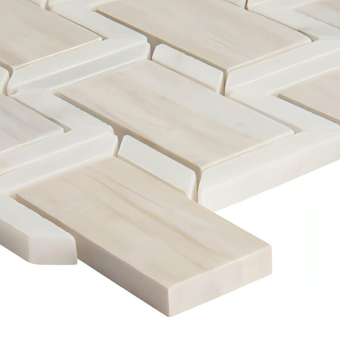 MSI Angora Framework 12X12  Polished Mosaic Tile