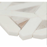MSI Angora Geometric Pattern Polished Mosaic 12X12