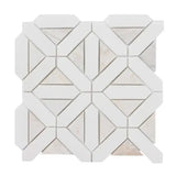 MSI Angora Geometric Pattern Polished Mosaic 12X12