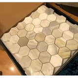 MSI Athena Gold 2" Hexagon Mosaic Tile