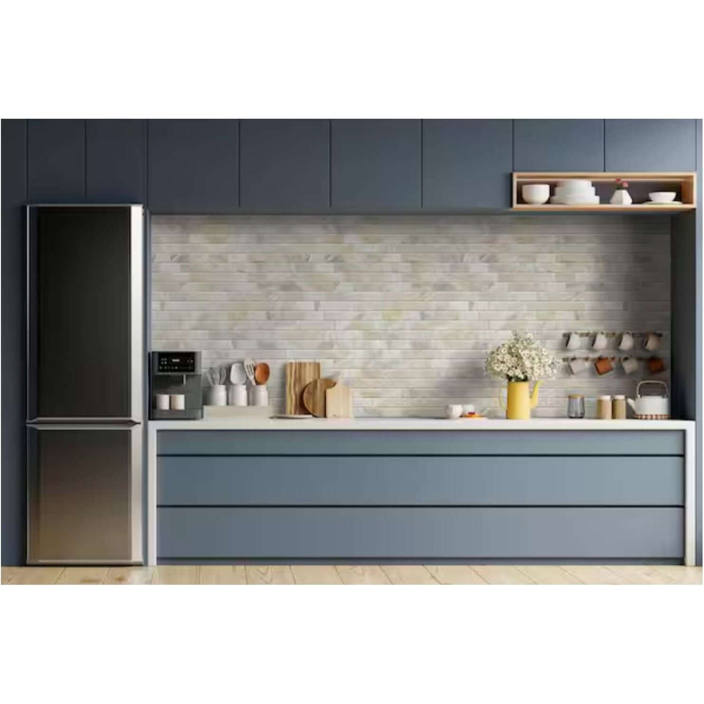 MSI Athena Gold 2X4 Honed and Beveled Tile