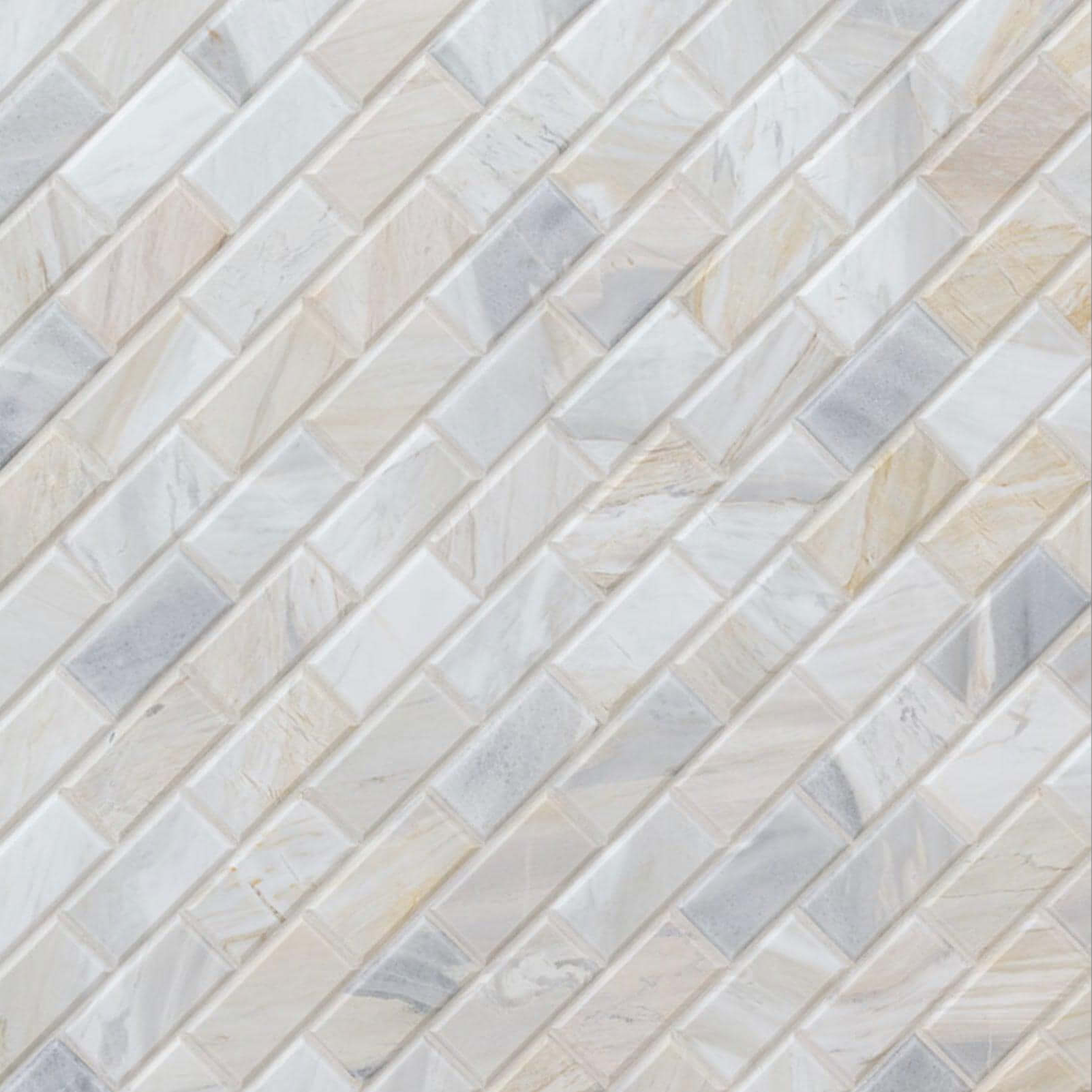 MSI Athena Gold 2X4 Honed and Beveled Tile