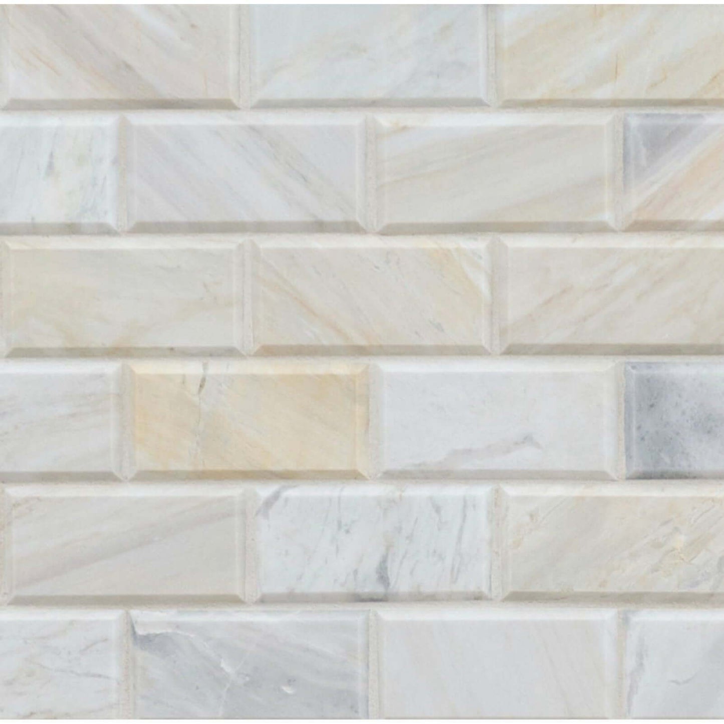 MSI Athena Gold 2X4 Honed and Beveled Tile