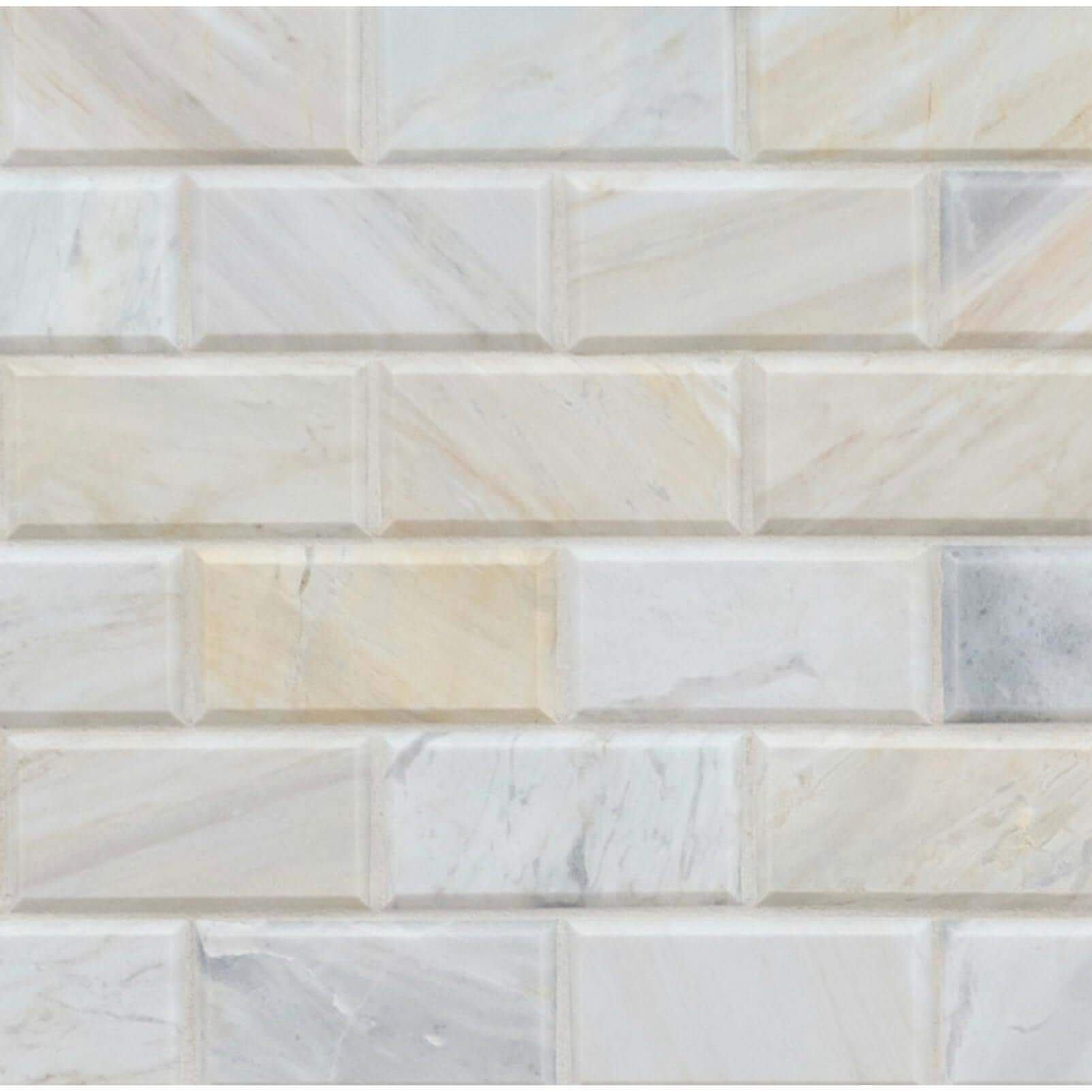 MSI Athena Gold 2X4 Honed and Beveled Tile