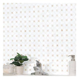 MSI Bianco Dolomite Crema Dotty Polished Marble Mosaic