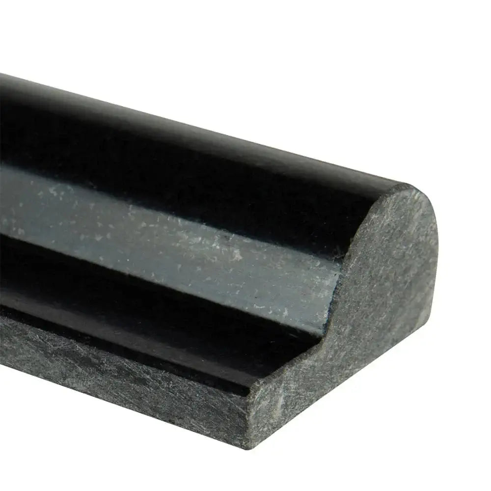 Black Granite Rail Molding 1x2x12