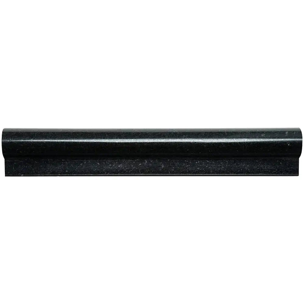 Black Granite Rail Molding 1x2x12