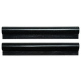 Black Granite Rail Molding 1x2x12