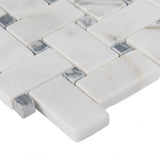 MSI Calacatta Cressa Basketweave Honed 12x12