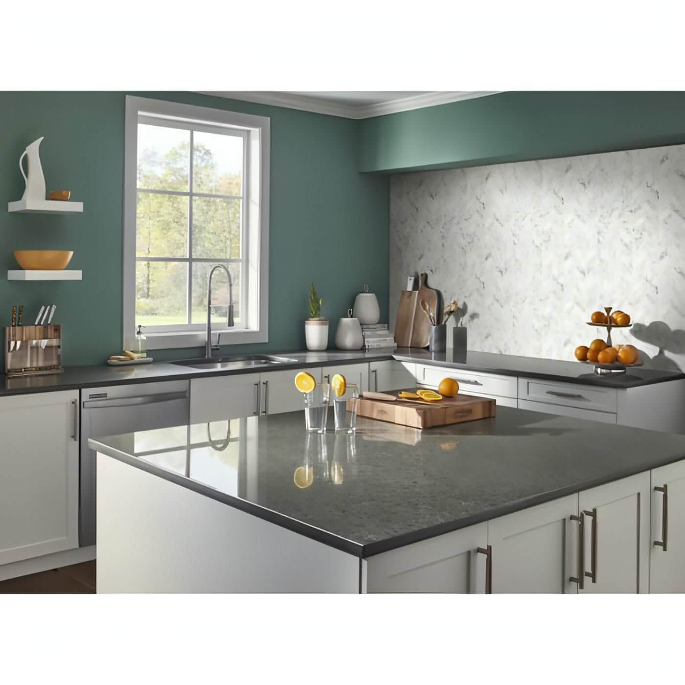 MSI Calacatta Oro Cressa Leaf Pattern Honed Mosaic Tile
