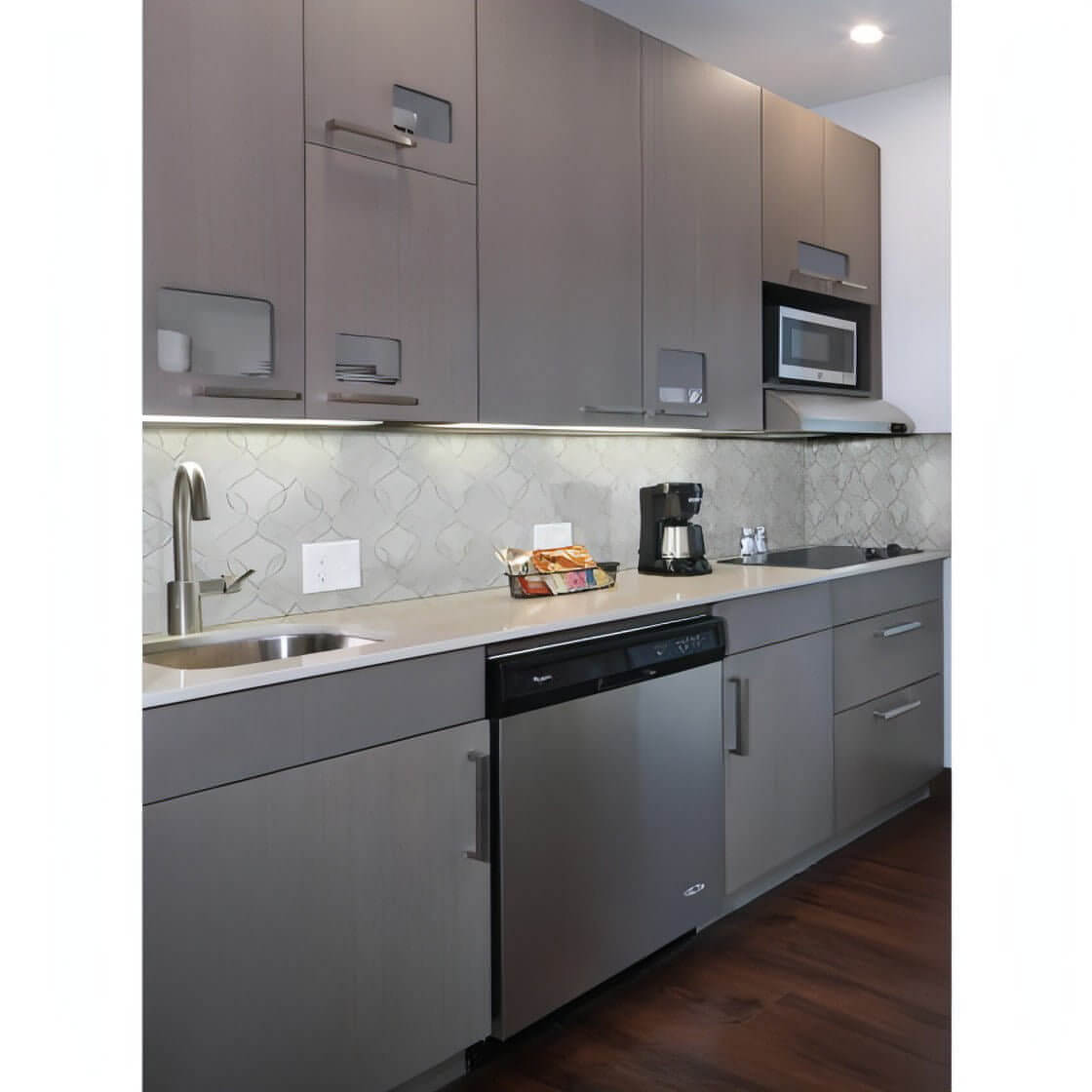 MSI Carrara White Ellipsis 8.66 in. x 11.63 in. x 10mm Polished