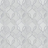 MSI Carrara White Ellipsis 8.66 in. x 11.63 in. x 10mm Polished