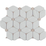 MSI Cecily Pattern Polished Marble Mosaic Tile 10.83" x 12.6"