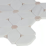 MSI Cecily Pattern Polished Marble Mosaic Tile 10.83" x 12.6"