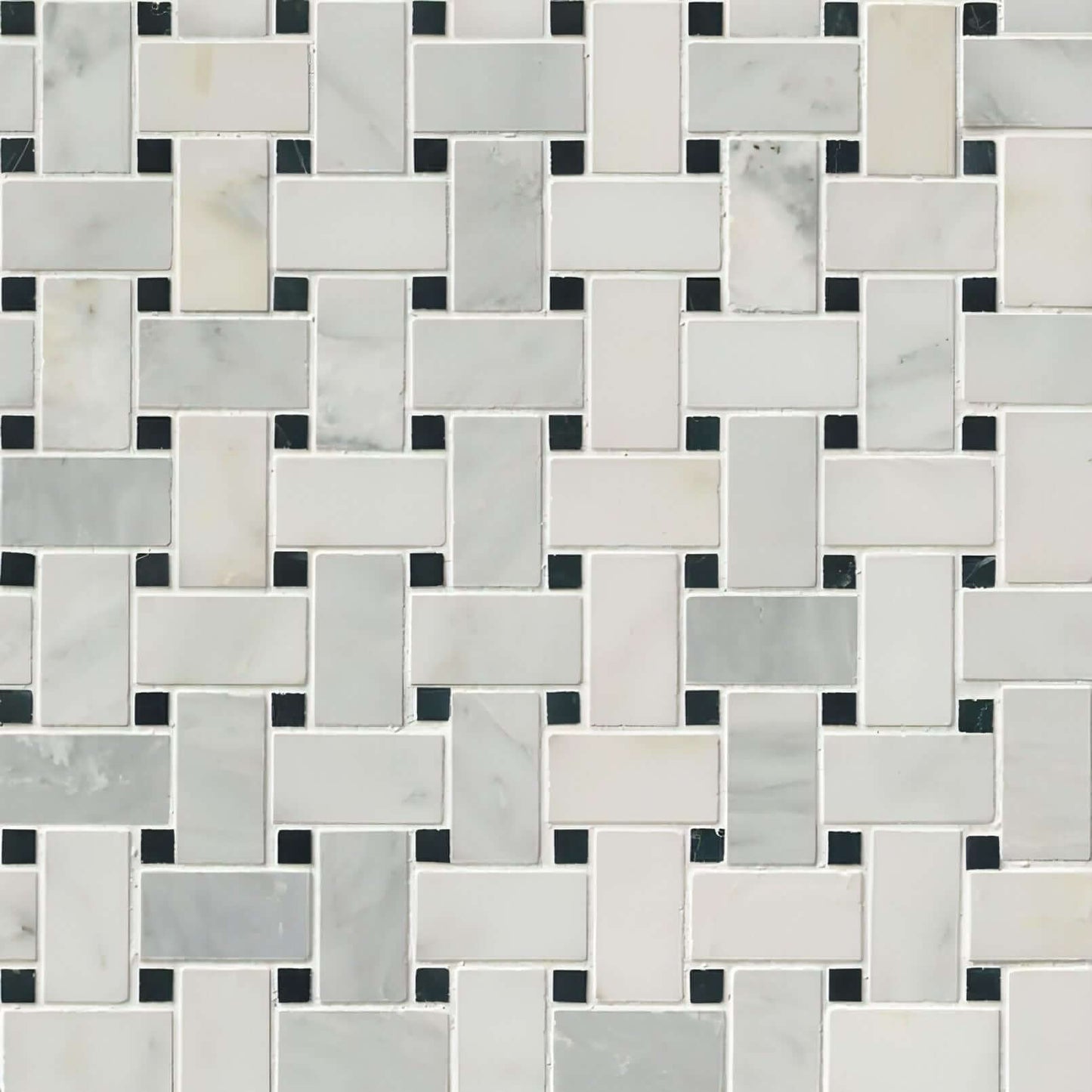 MSI Greecian White Basketweave Mosaic