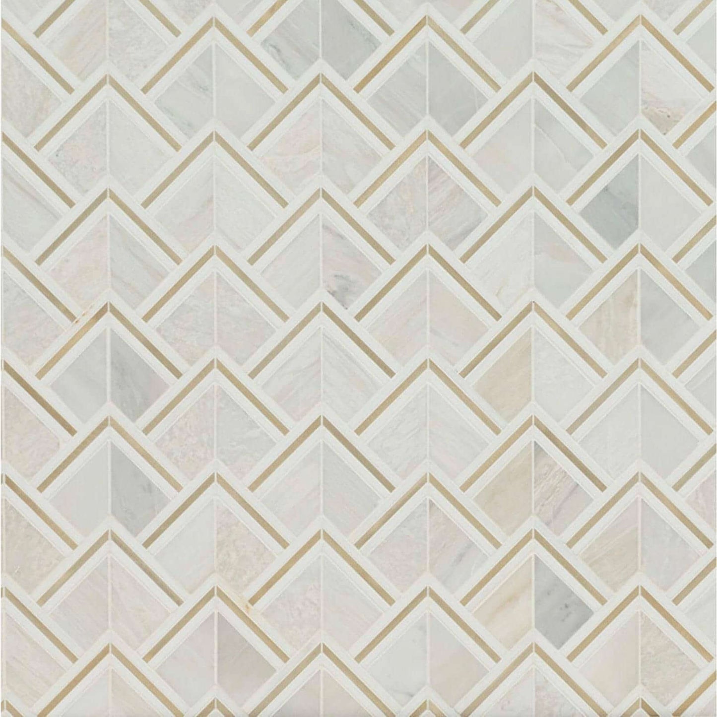 MSI Luxor Kona Gold Pattern Mosaic Tile