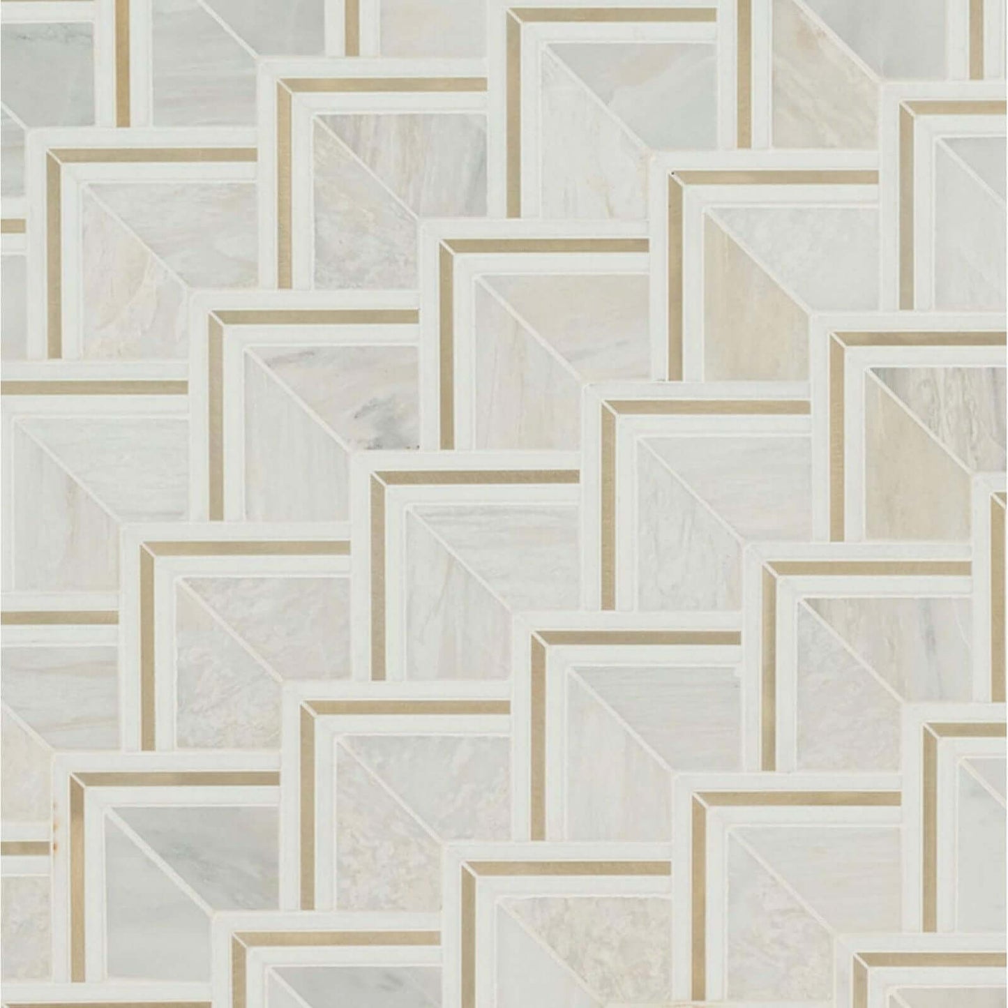 MSI Luxor Kona Gold Pattern Mosaic Tile