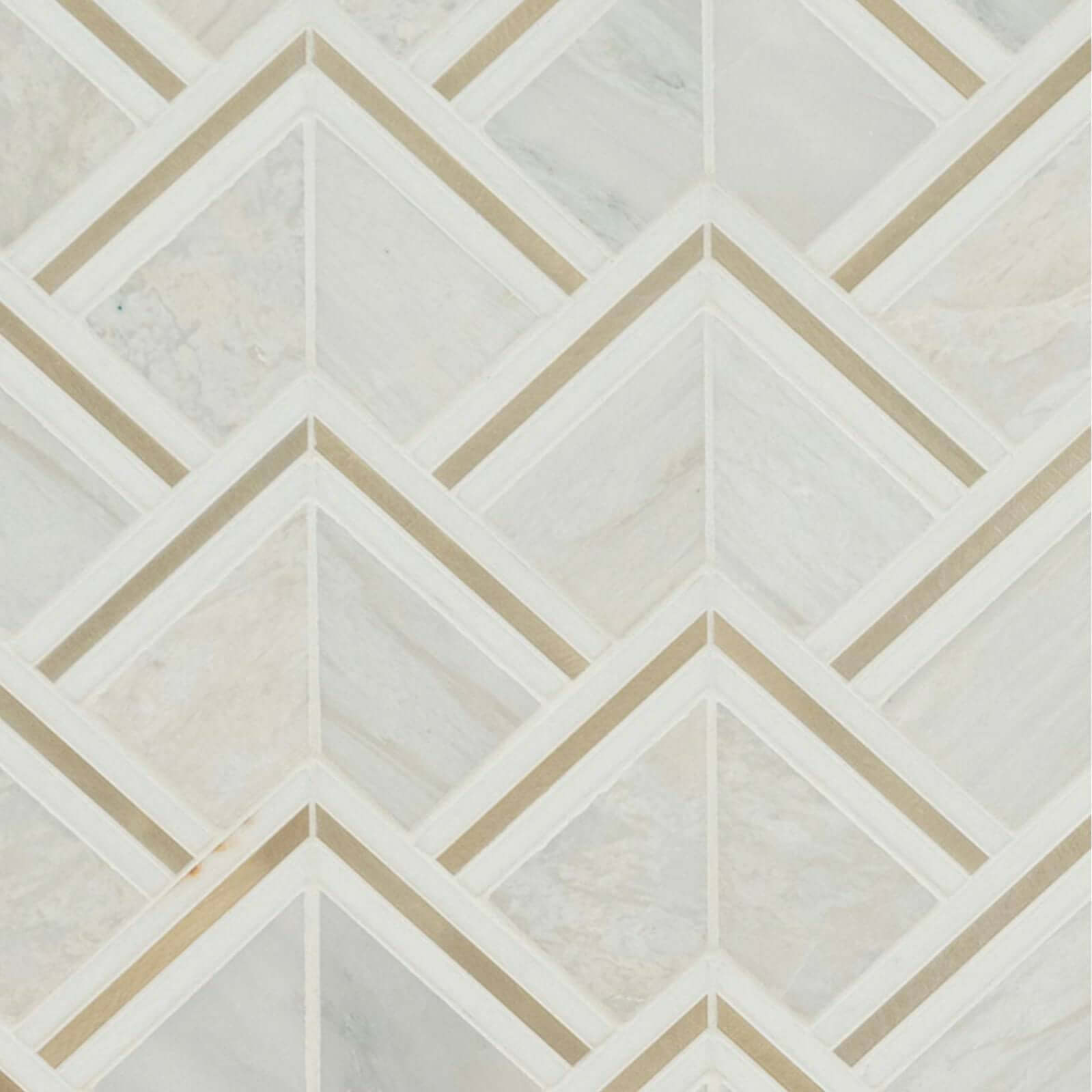 MSI Luxor Kona Gold Pattern Mosaic Tile
