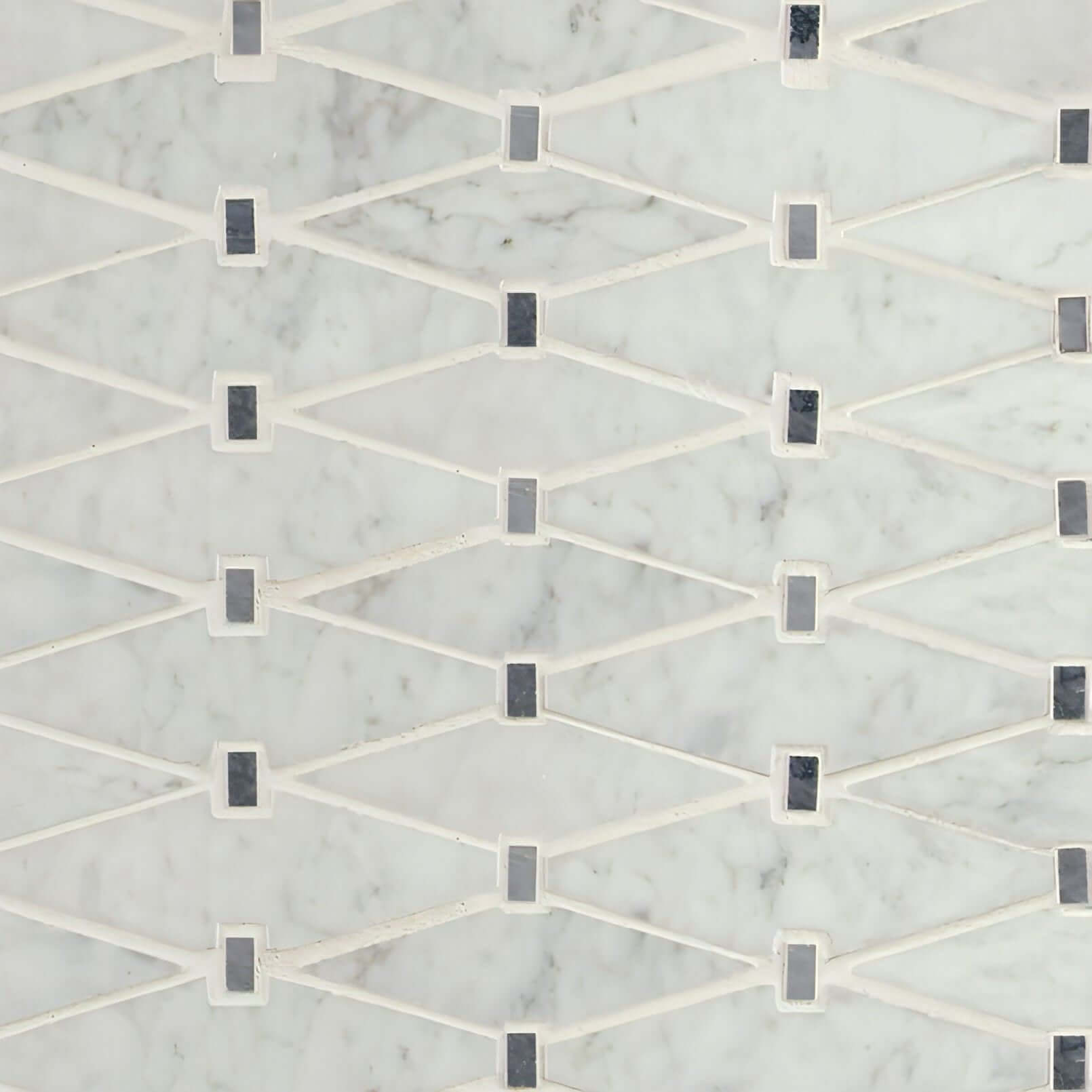 MSI Marbella Diamond Polished Carrara White