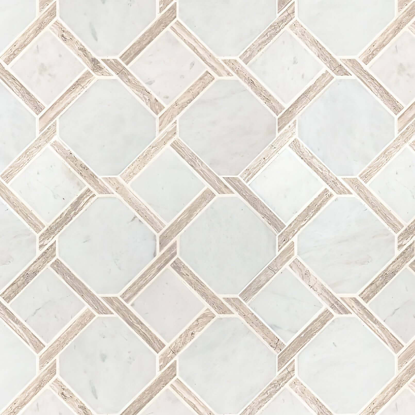 MSI Marbella Lynx Polished Marble Mosaic