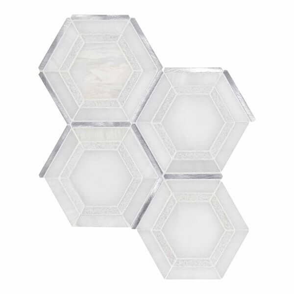 MSI Medici Silver Tile 10.83” x 12.44”