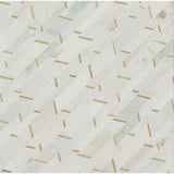 MSI Metro Gold Pattern, Glass Metal Blend Mosaic Tile