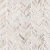 MSI Palisandro Chevron 12 X12 x10mm Polished Marble Mosaic Tile