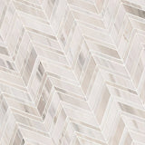 MSI Palisandro Chevron 12 X12 x10mm Polished Marble Mosaic Tile
