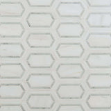 MSI Pavilion Picket 12x12 Polished Bianco Dolomite + Carrara Bianco