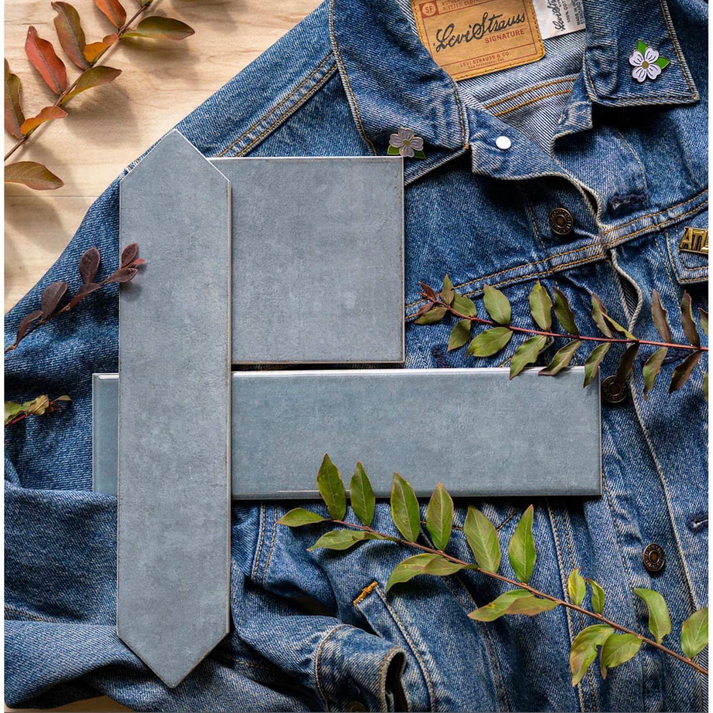 MSI Renzo Denim  5X5 Glossy
