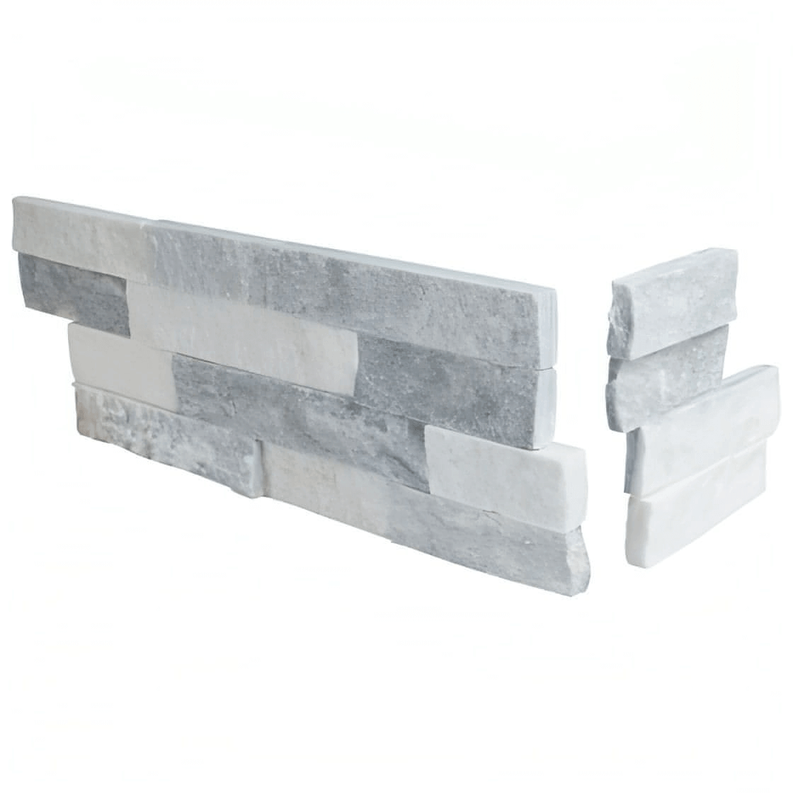 MSI Rockmount Alaska Gray 6X12X6 Corner Ledger Panel