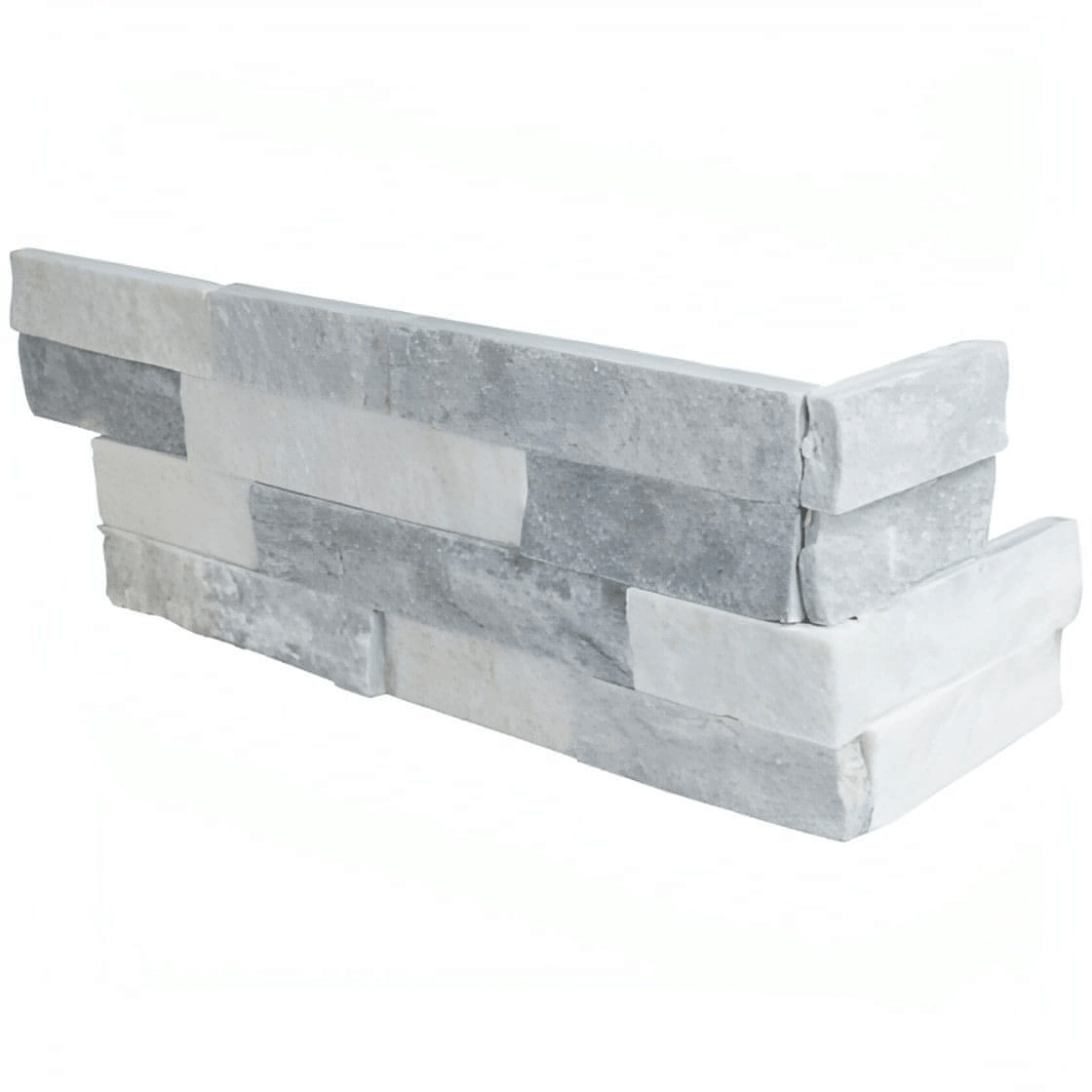 MSI Rockmount Alaska Gray 6X12X6 Corner Ledger Panel