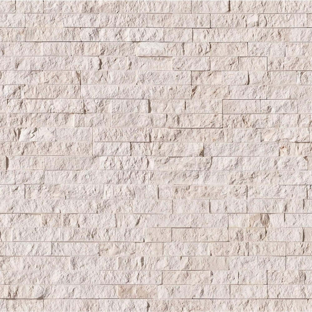 MSI Rockmount Mayra White Limestone Corner Piece 6X18 L