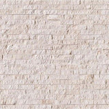 MSI Rockmount Mayra White Limestone Corner Piece 6X18 L