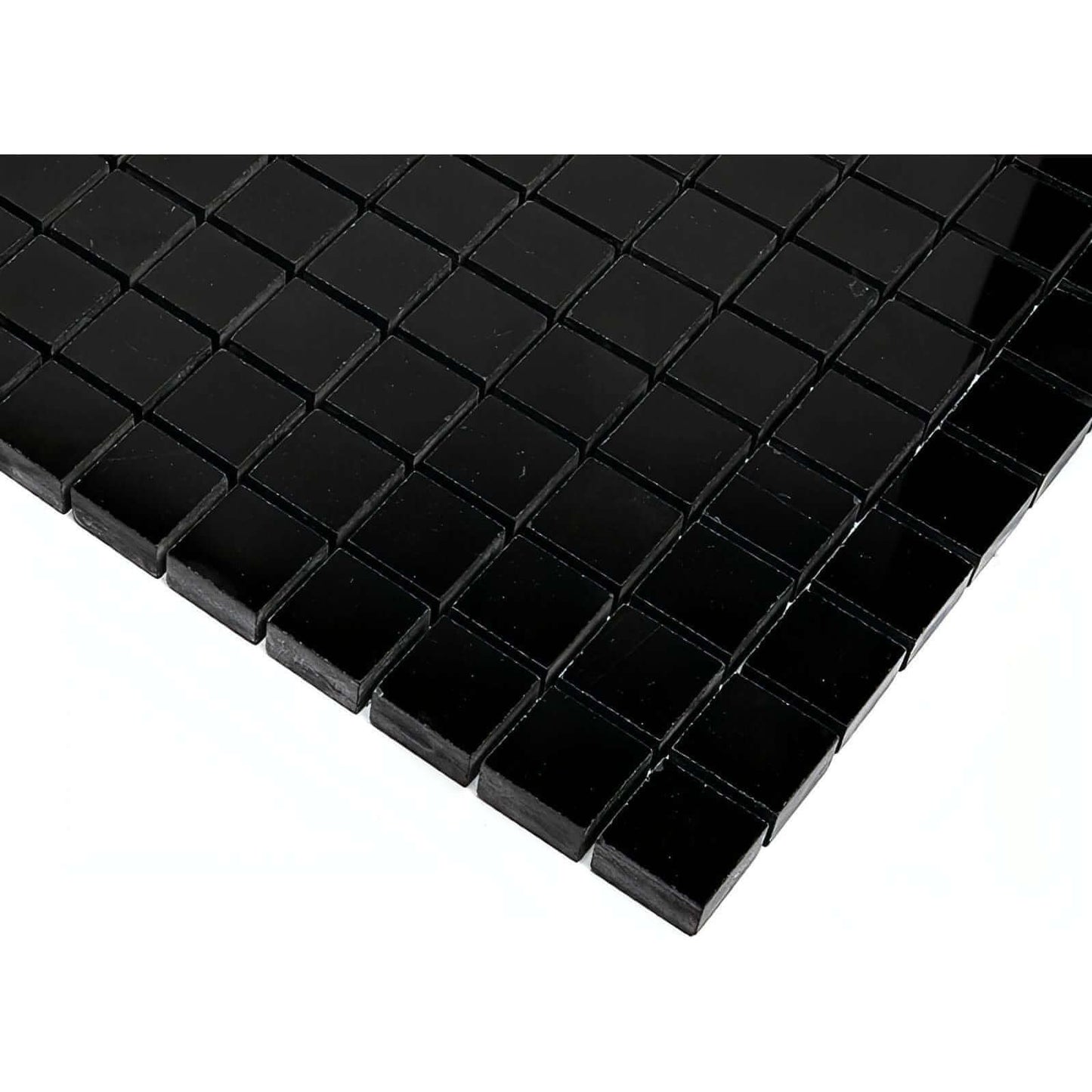Nero Marquina Marble 1" X 1" Mosaic